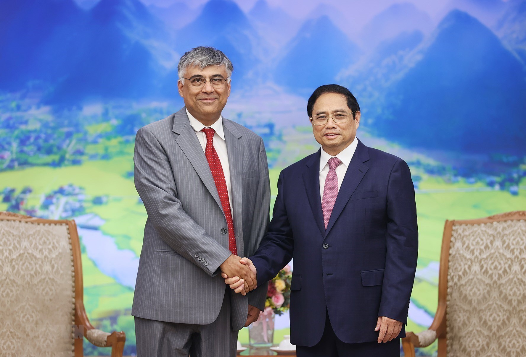 Le Premier ministre Pham Minh Chinh reçoit une délégation du FMI
