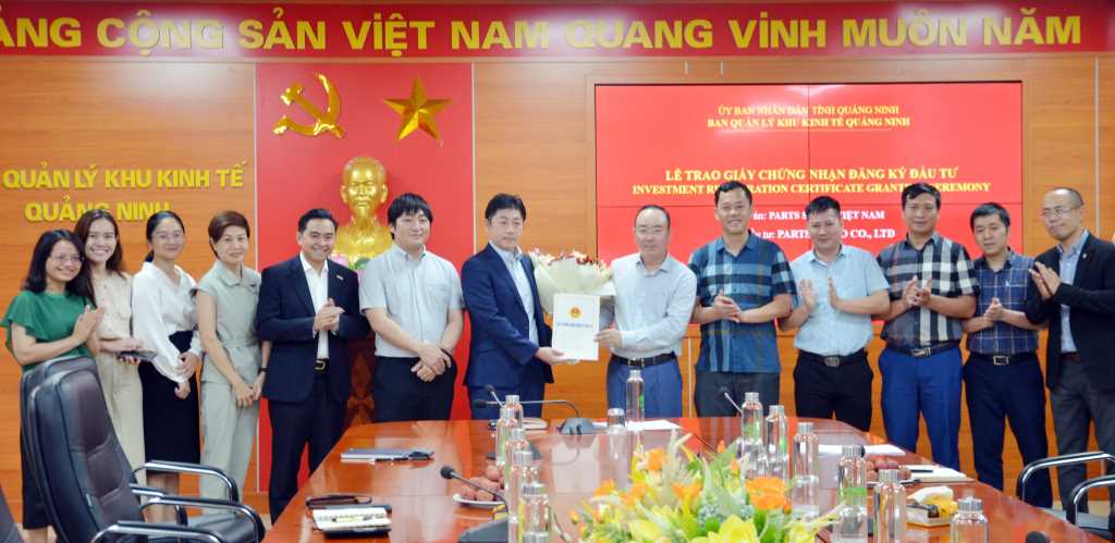 Industrie auxiliaire un projet japonais autorisé à Quang Ninh