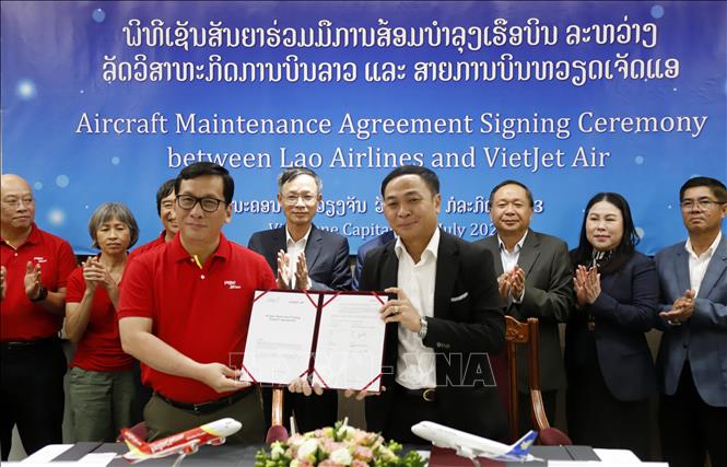 VietJet Air et LaoAirlines coopèrent dans la maintenance aéronautique