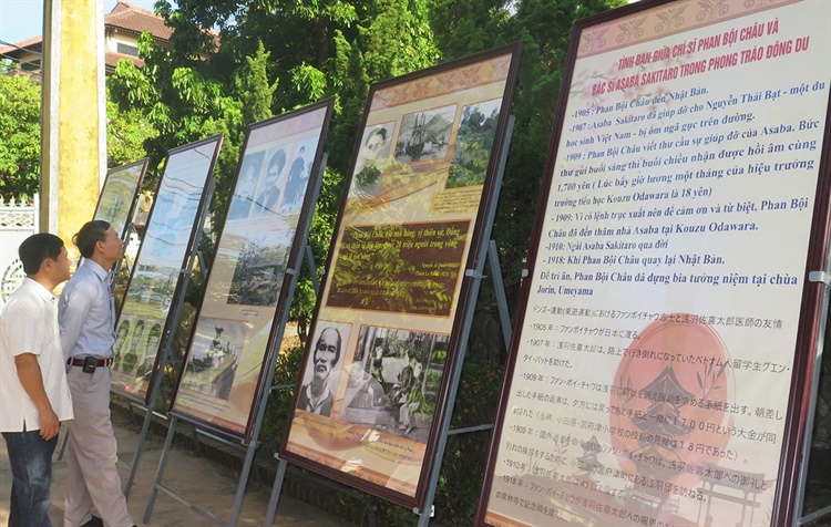 Une exposition rend hommage à l amitié entre le patriote vietnamien et un médecin japonais
