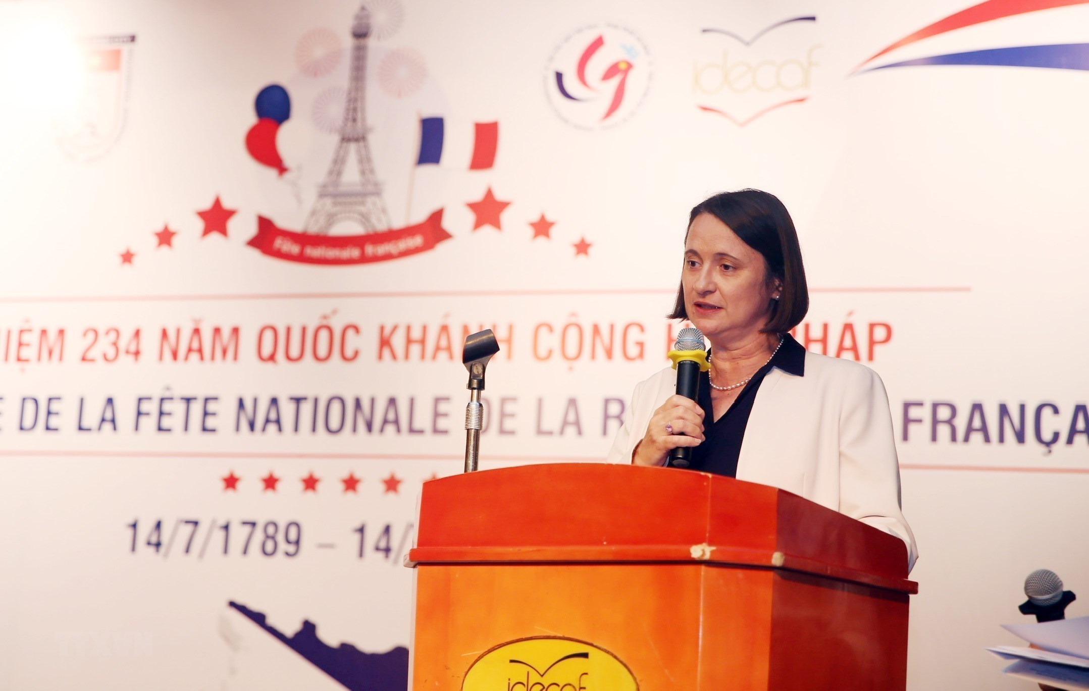La 234e Fête nationale de la France célébrée à Hô Chi Minh-Ville