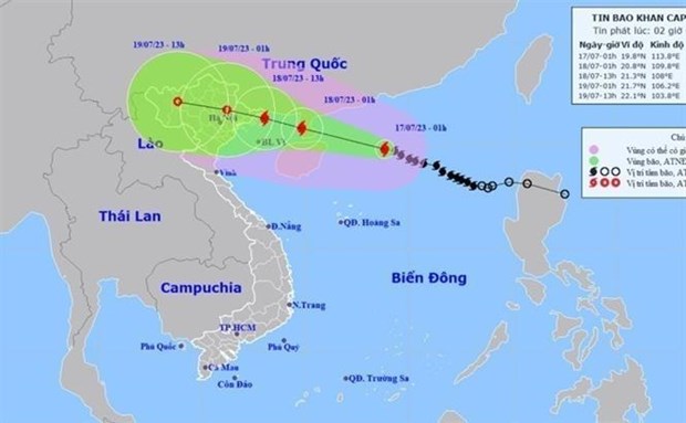 Le Premier ministre Pham Minh Chinh demande de se préparer au typhon Talim