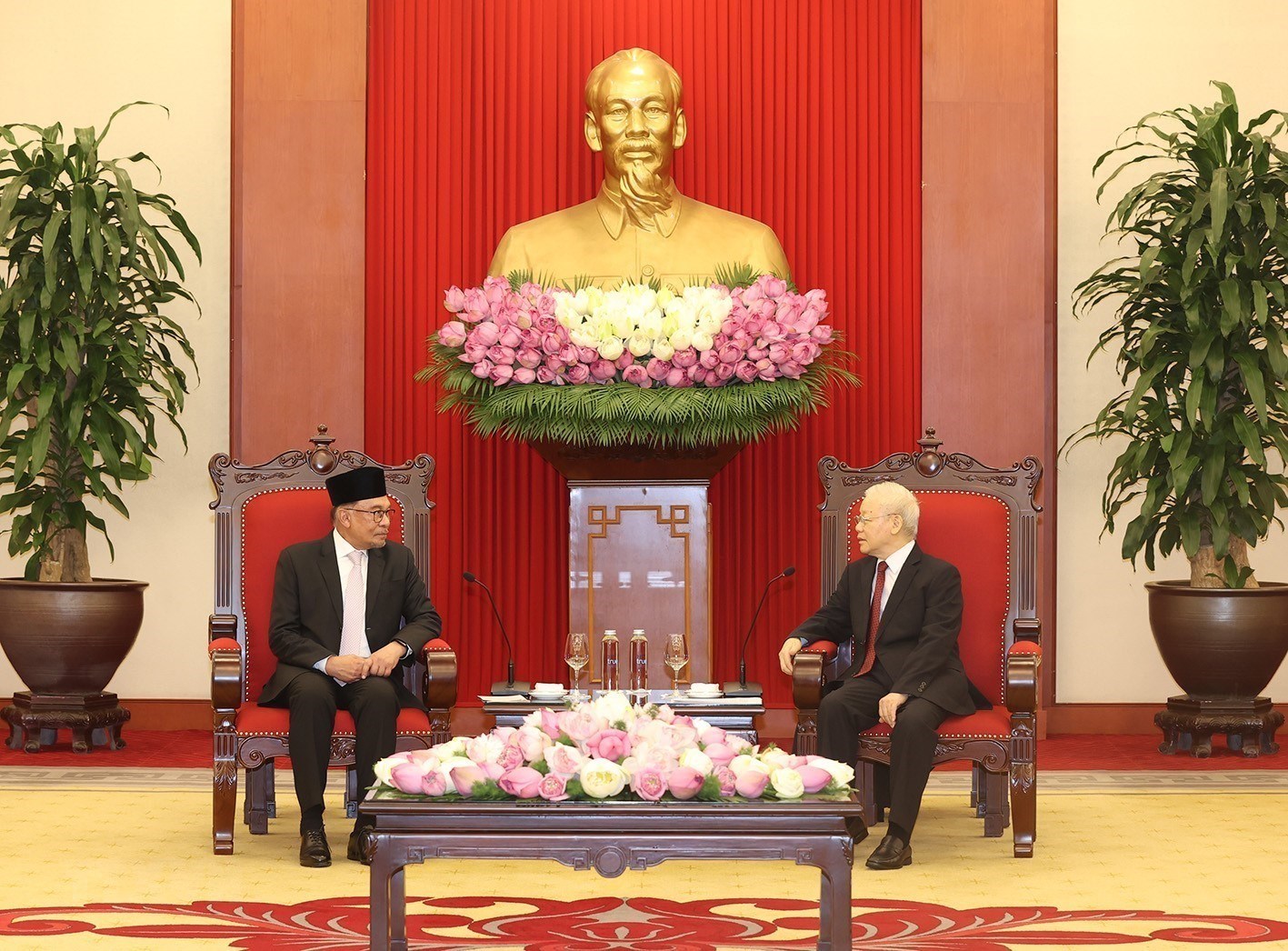 Le leader du Parti souligne une grande marge pour la coopération Vietnam-Malaisie