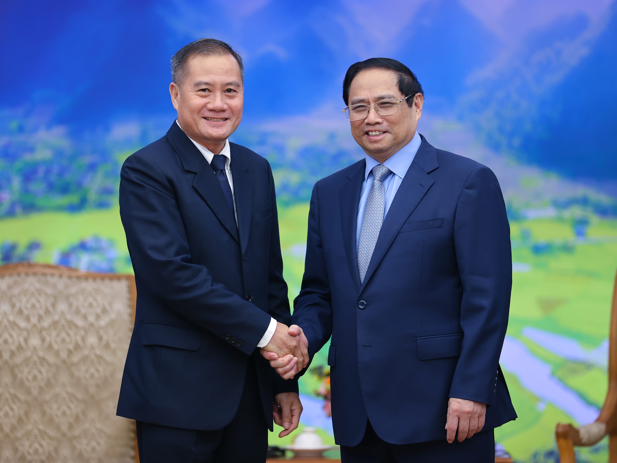 Le Premier ministre Pham Minh Chinh demande une coopération renforcée entre la VNA et la KPL