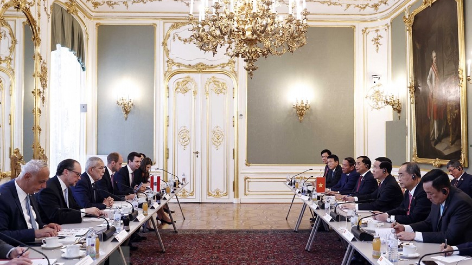 Vietnam-Autriche entretien Vo Van Thuong - Alexander Van der Bellen