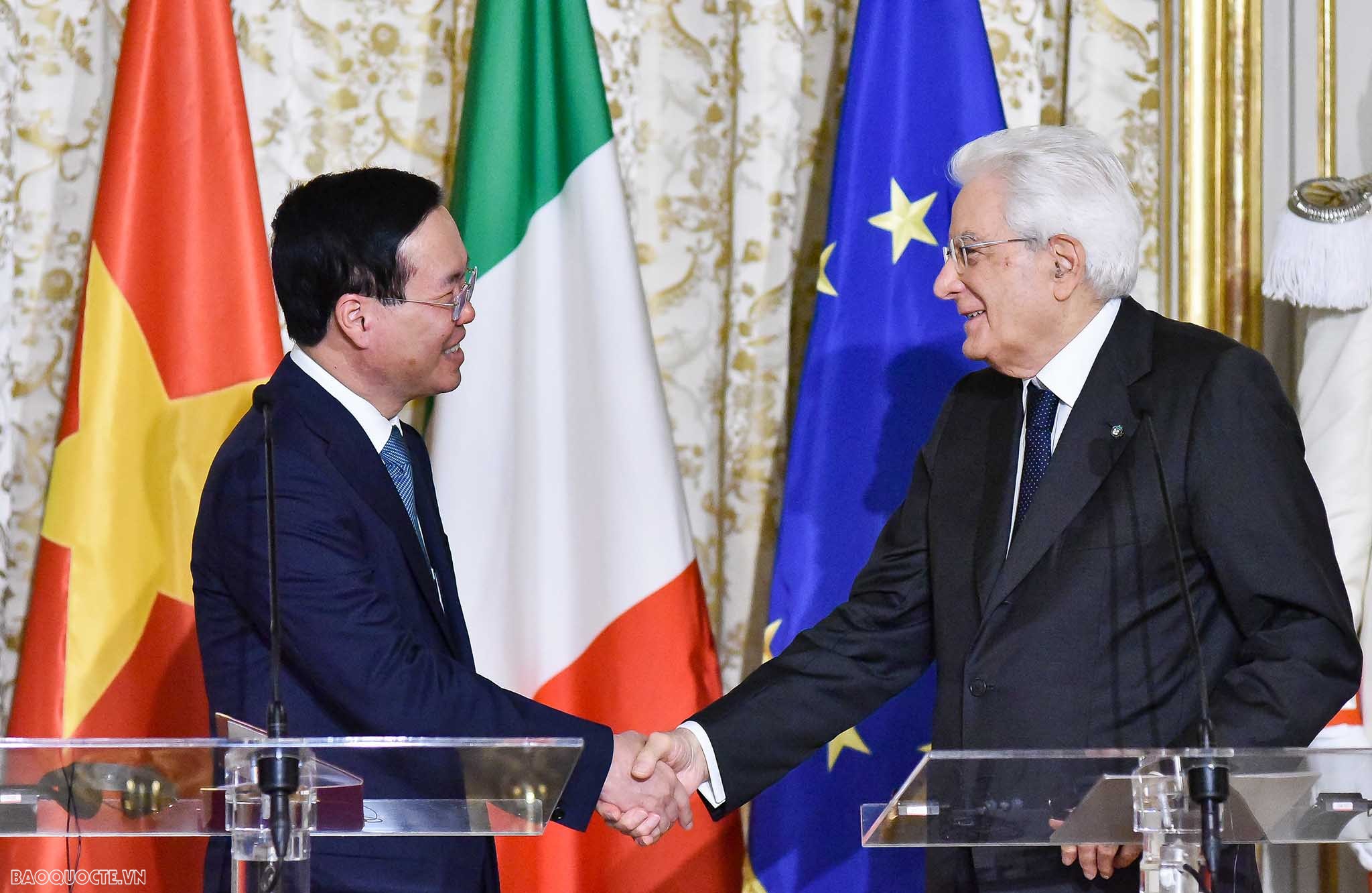 Déclaration commune sur le renforcement du partenariat stratégique entre le Vietnam et l’Italie