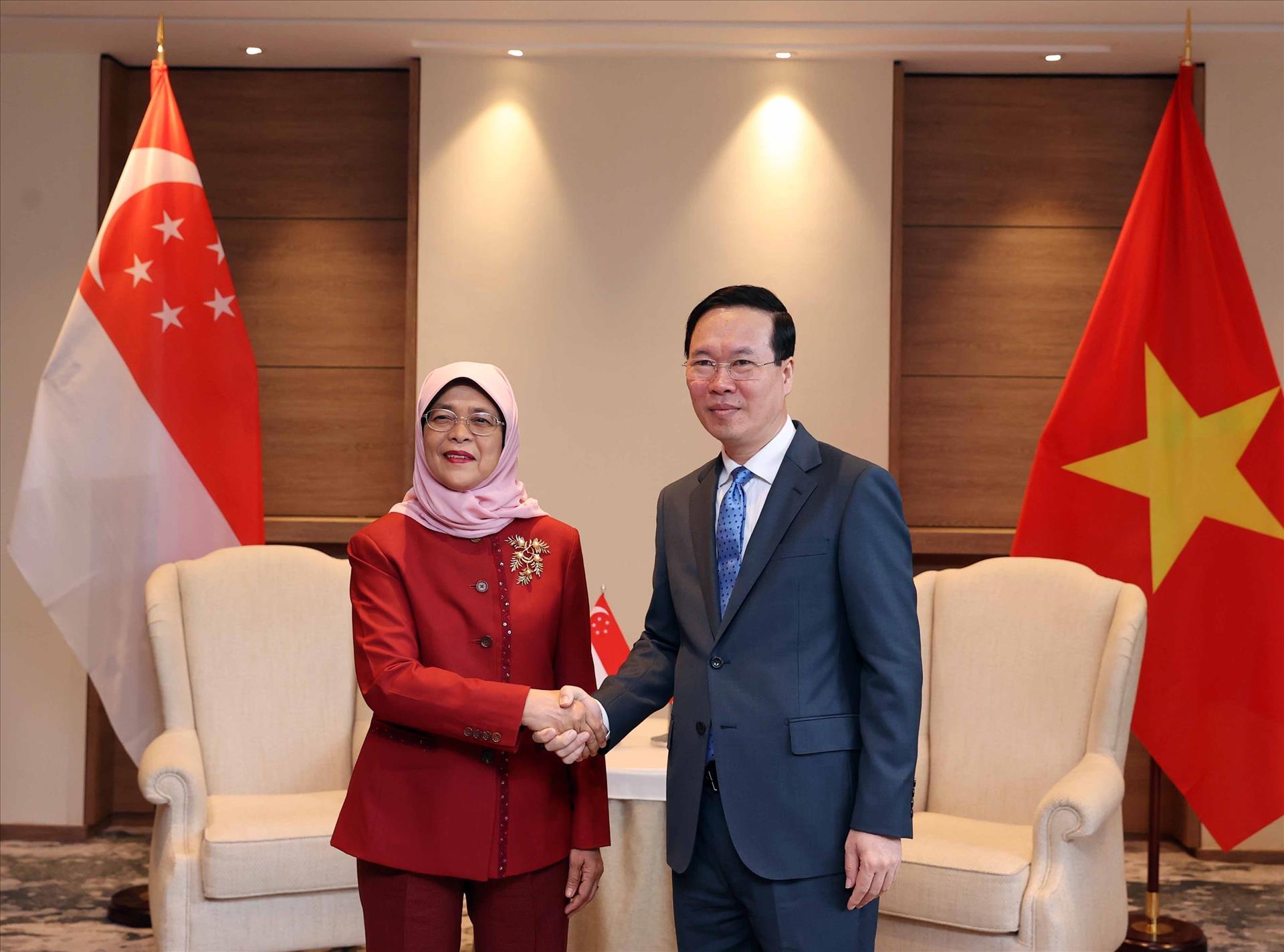 50 ans des relations Vietnam-Singapour porter leur partenariat stratégique à une nouvelle hauteur