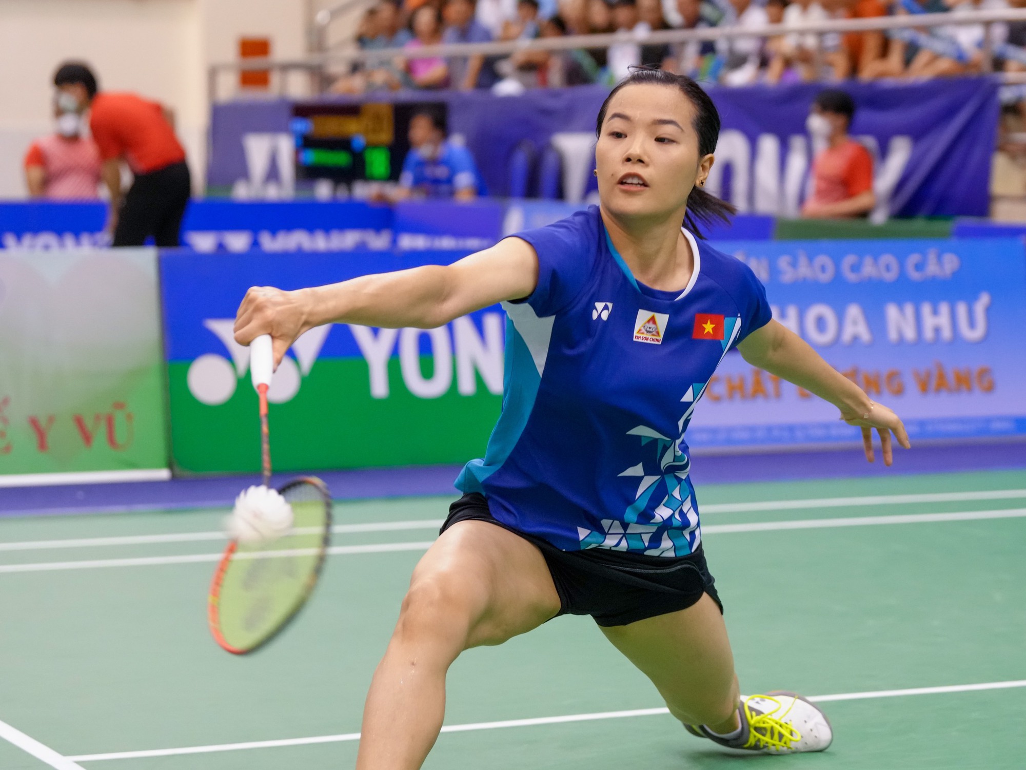 Badminton la Vietnamienne Nguyen Thuy Linh en course vers sa qualification aux JO de Paris
