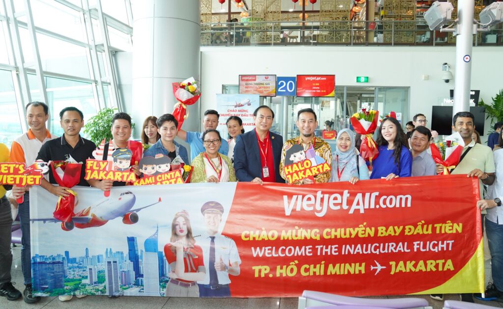 Vietjet Ouverture d un vol direct reliant Hô Chi Minh-Ville et Jakarta