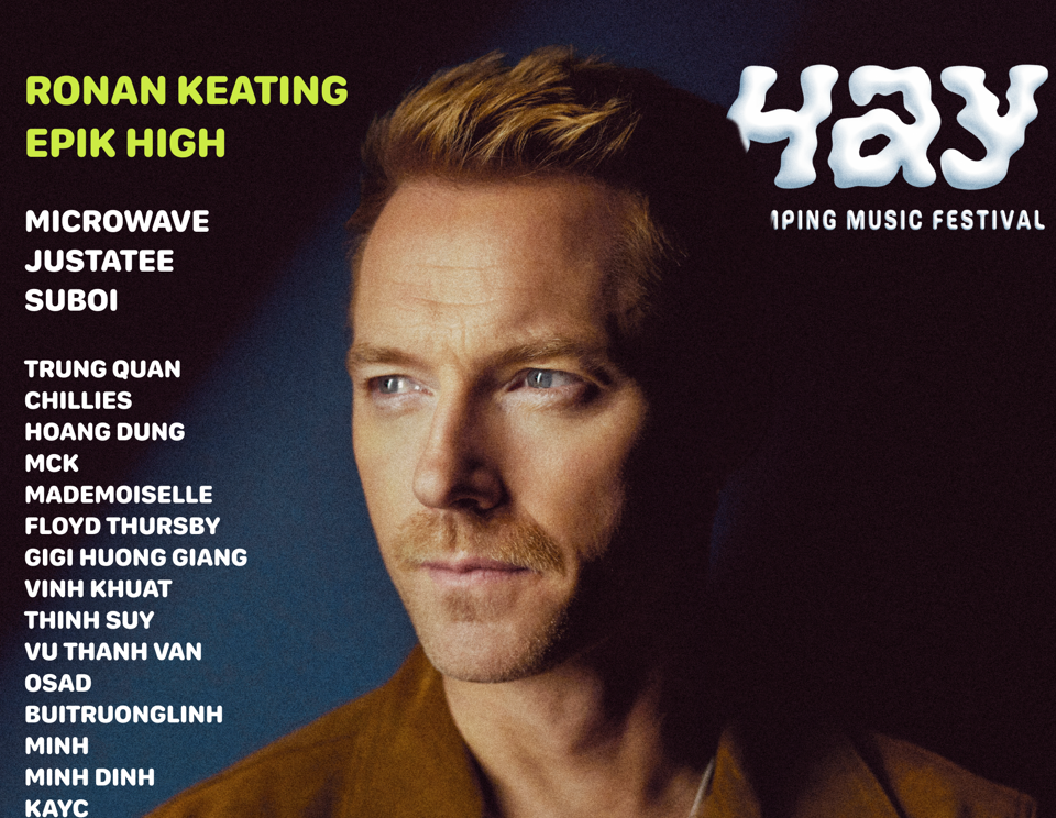 HAY Fest annonce de grands stars Epik High, Ronan Keating et plus de 20 artistes vietnamiens