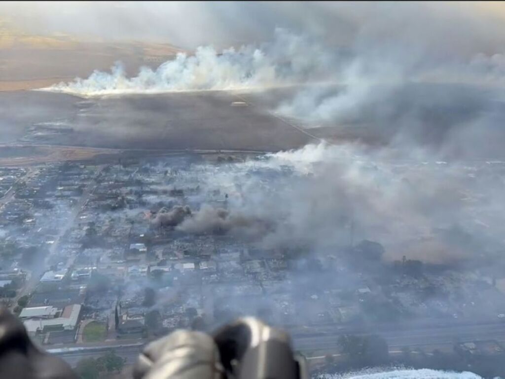 Les incendies à Hawaï, l une des catastrophes les plus meurtrières