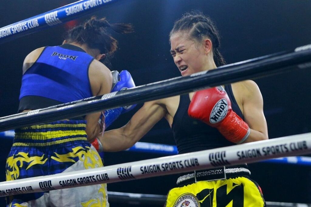 Huynh Hà Huu Hiêu remporte le titre international de Muay Thai du WBC