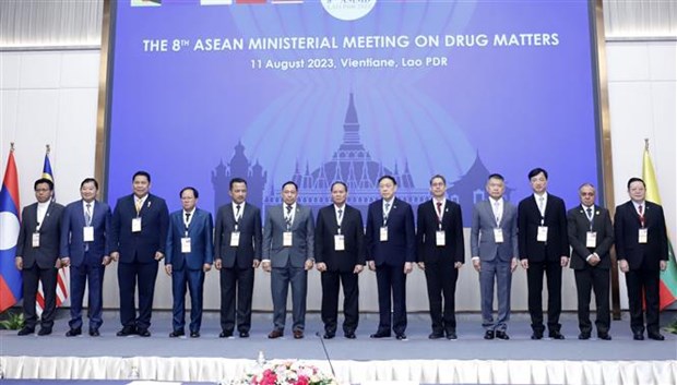 Ouverture de la 8e réunion ministérielle de l’ASEAN sur la drogue au Laos