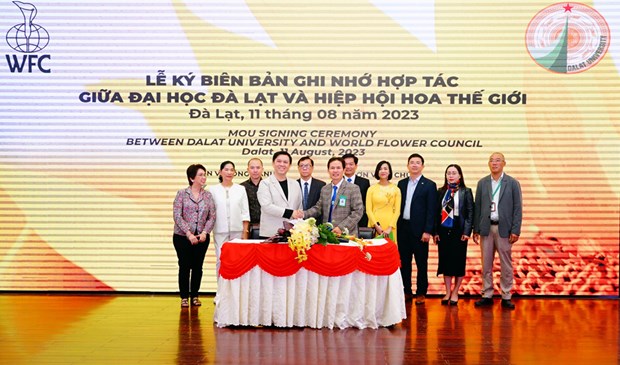 Le Sommet mondial du Conseil mondial des fleurs aura lieu au Vietnam pour la première fois