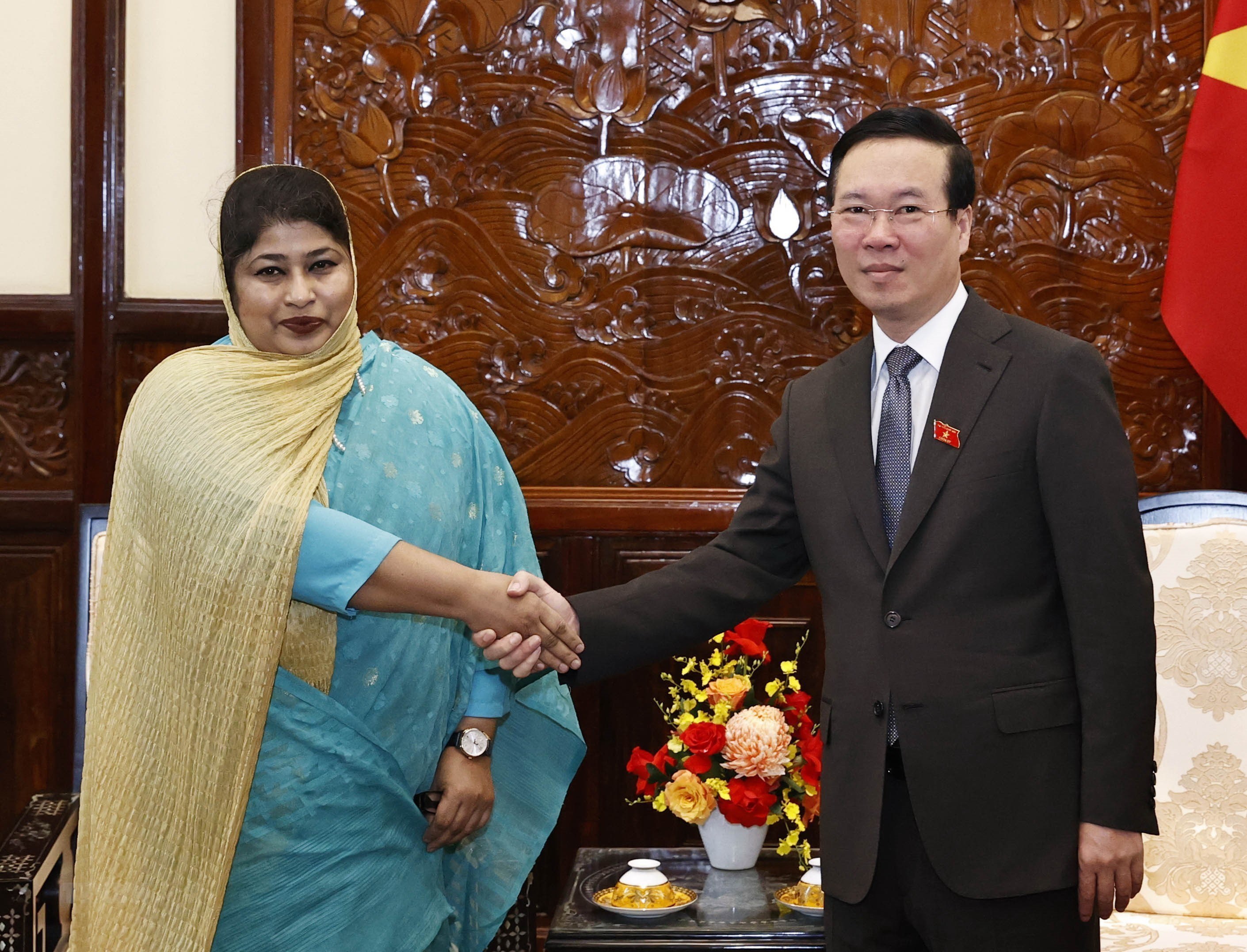 Le président suggère au Vietnam et au Bangladesh de stimuler leur coopération multisectorielle