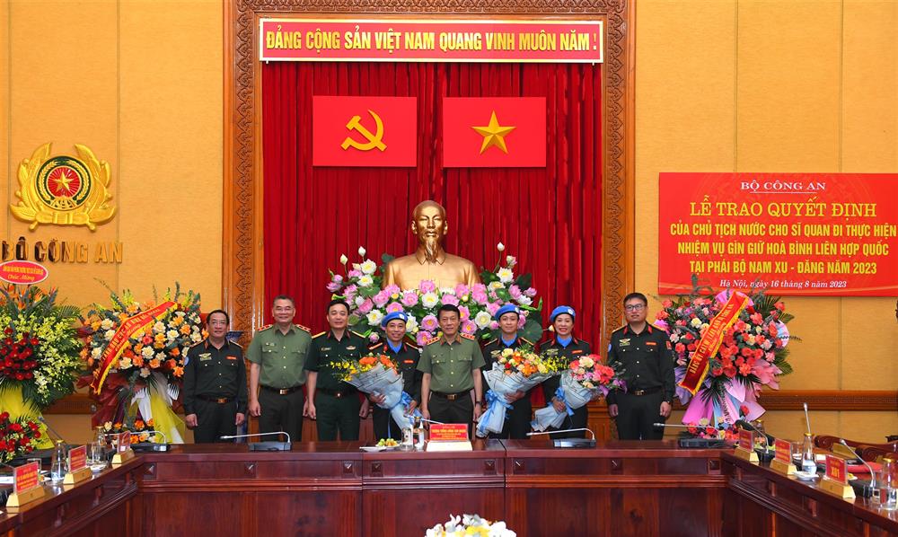 Le Vietnam enverra trois officiers de police supplémentaires au Soudan du Sud
