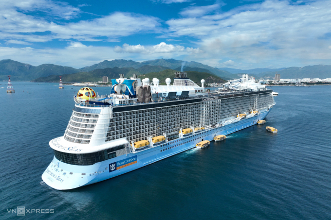 Le plus grand paquebot d Asie revient à Nha Trang