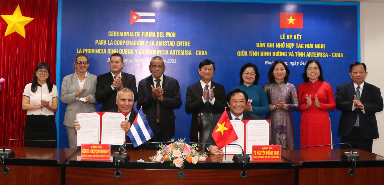 Binh Duong et la province cubaine d’Artemisa renforcent leurs liens
