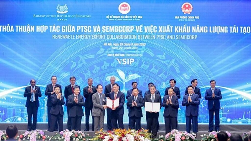 Des entreprises coopèrent dans un projet d énergie renouvelable offshore
