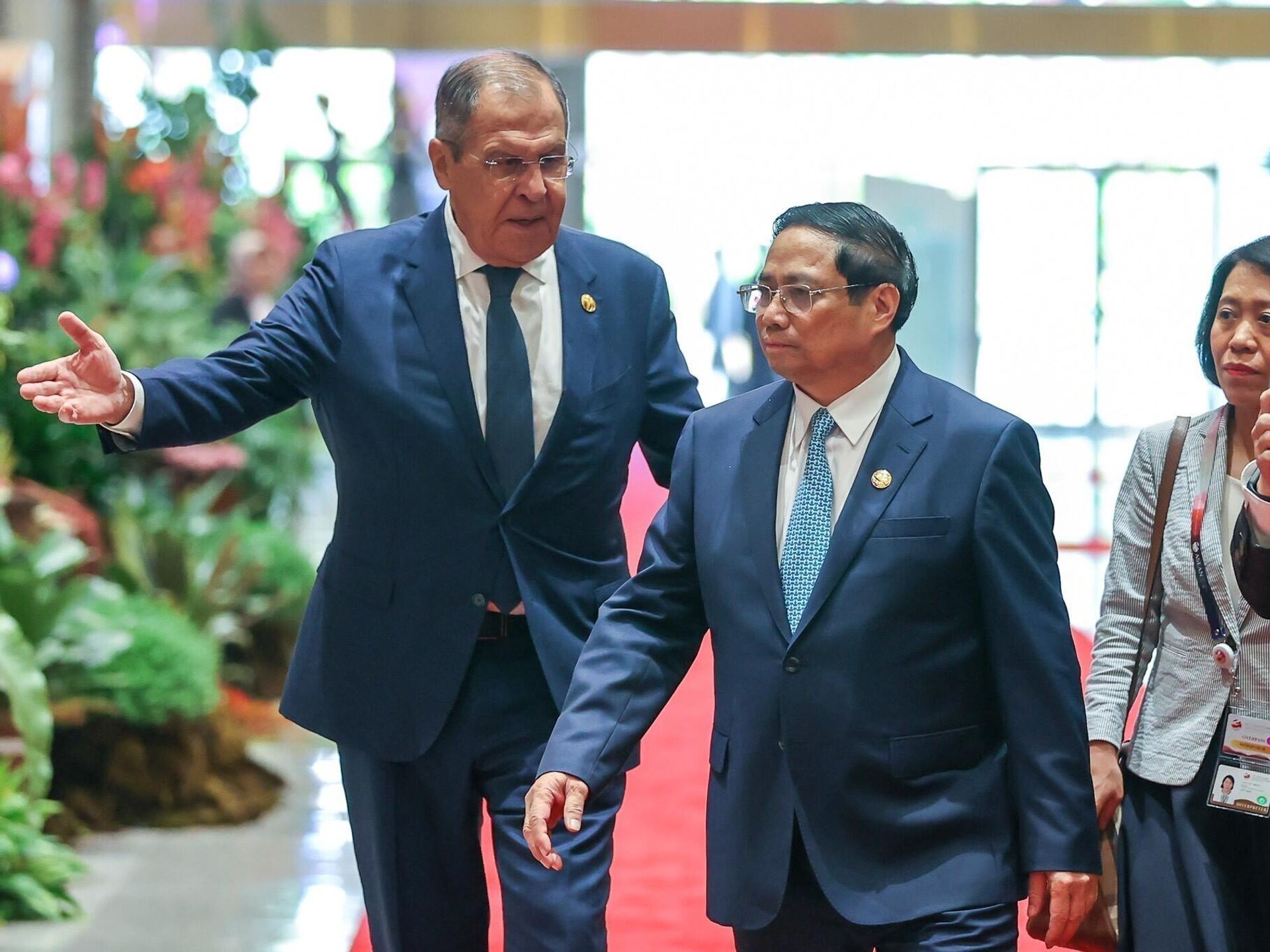 Le Premier ministre Pham Minh Chinh rencontre le ministre russe des Affaires étrangères en Indonésie