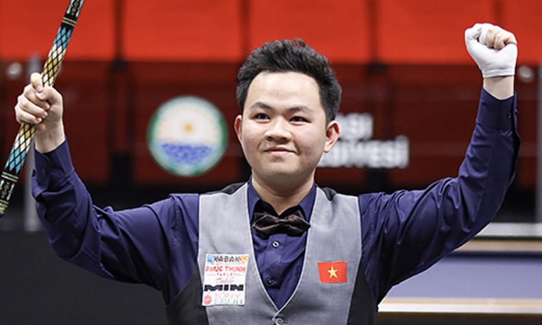 Le Vietnam remporte pour la 1ère fois le championnat du monde de billard 2023