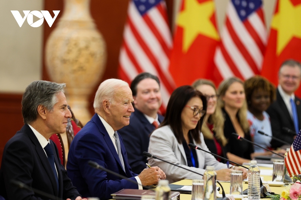 Le président américain Joe Biden est fier d avoir renforcé les relations avec le Vietnam
