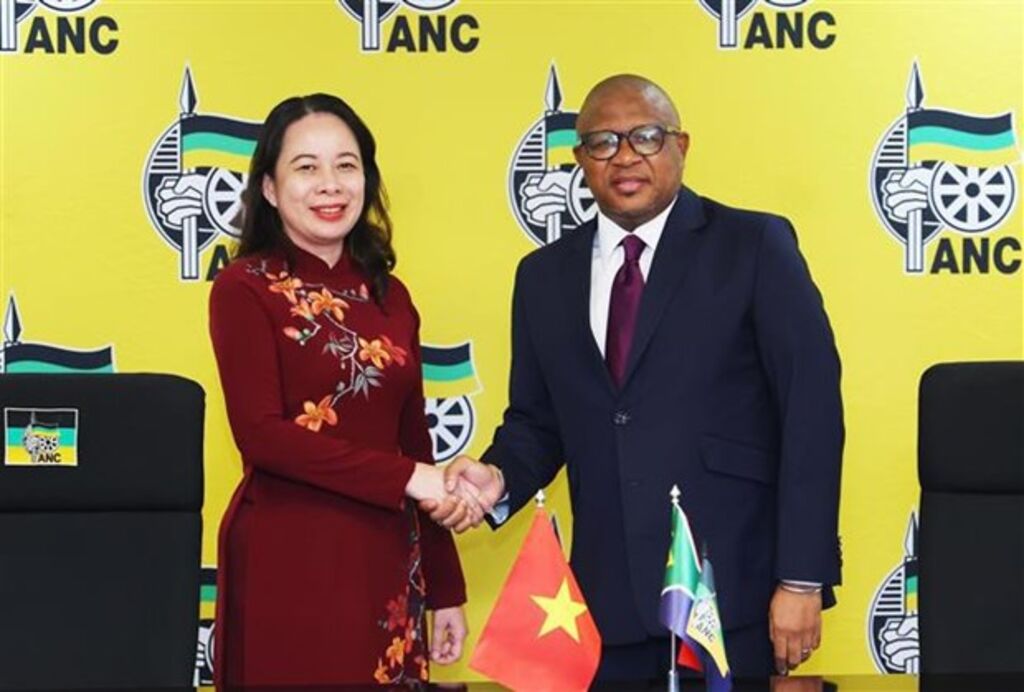 La vice-présidente Vo Thi Anh Xuân poursuit ses activités en Afrique du Sud
