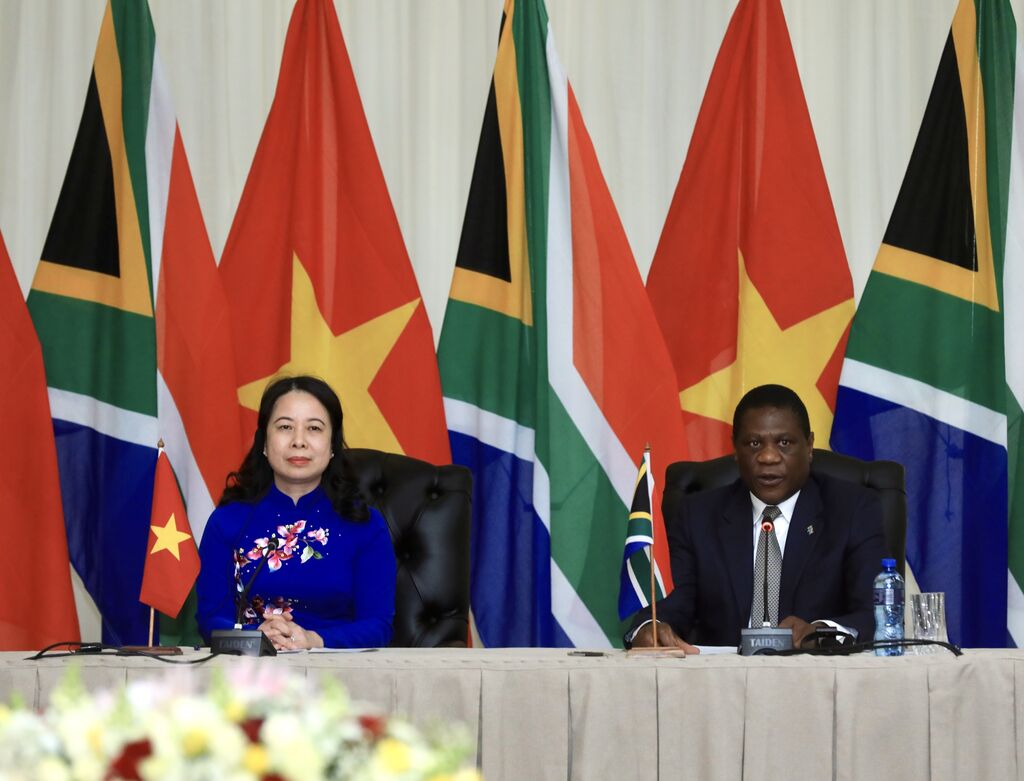 Activités de la vice-présidente vietnamienne Vo Thi Anh Xuân en Afrique du Sud