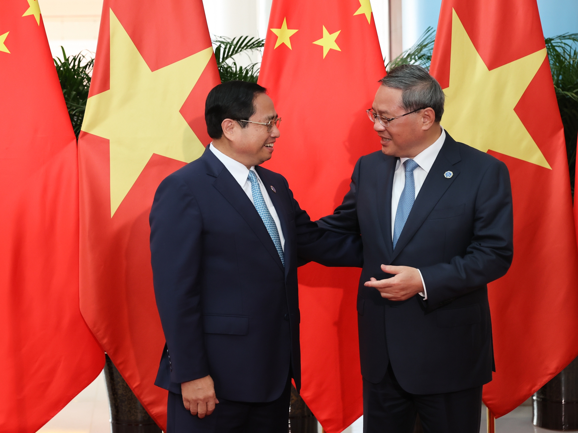 Le Premier ministre Pham Minh Chinh s’entretient avec son homologue chinois Li Qiang