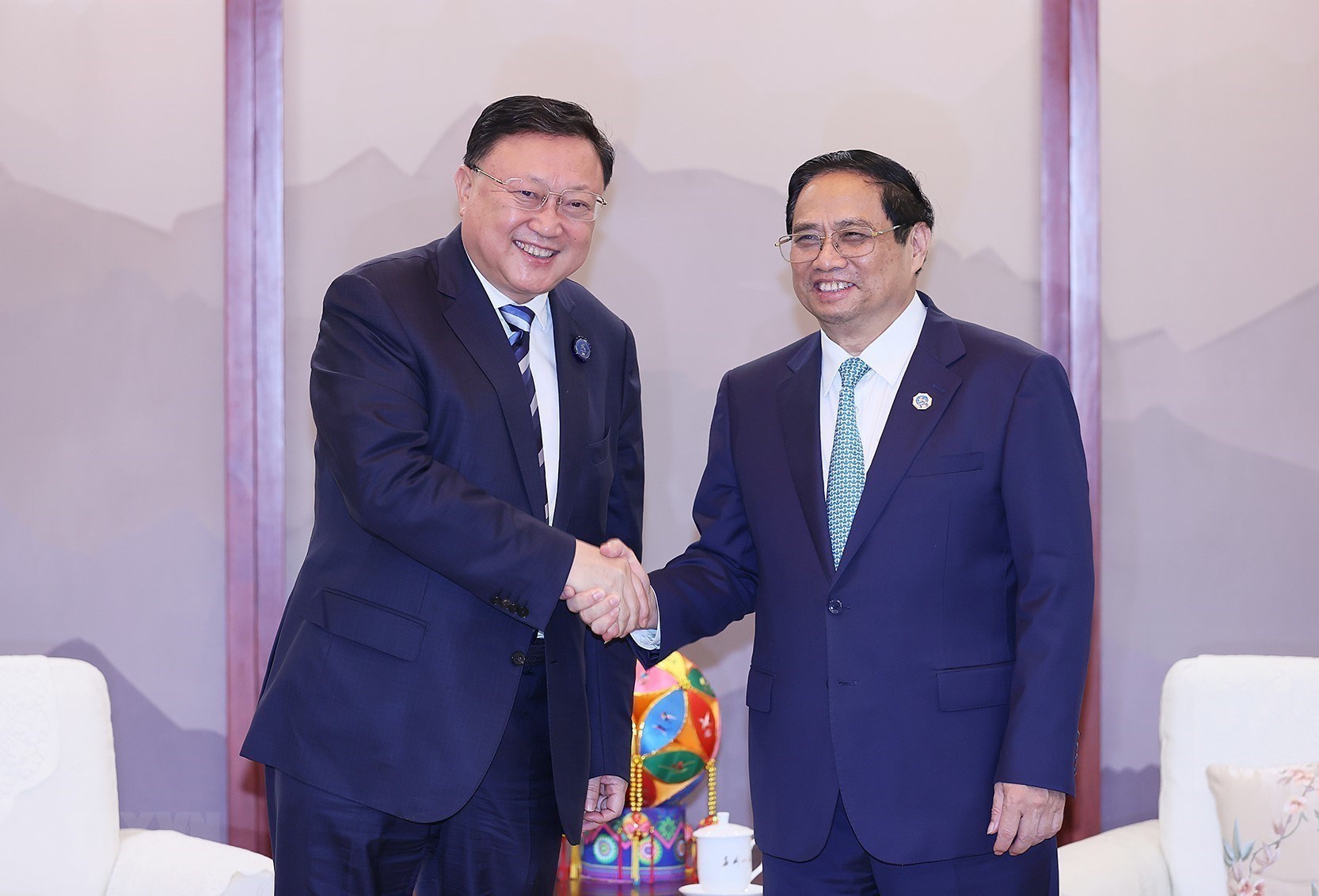 Le Premier ministre Pham Minh Chinh rencontre des entrepreneurs chinois