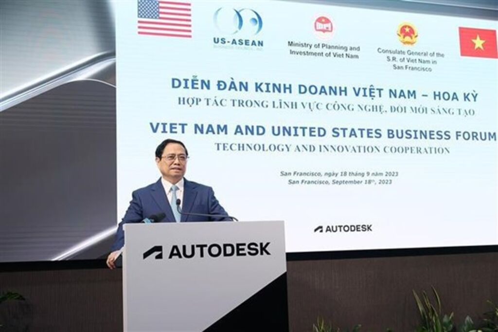 Le Premier ministre participe à un forum d’affaires Vietnam - États-Unis