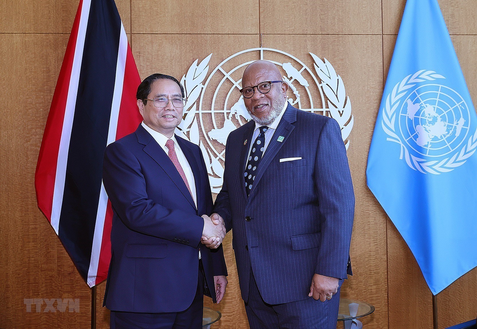 Le Premier ministre Pham Minh Chinh rencontre le président de la 78e session de l’AG de l ONU