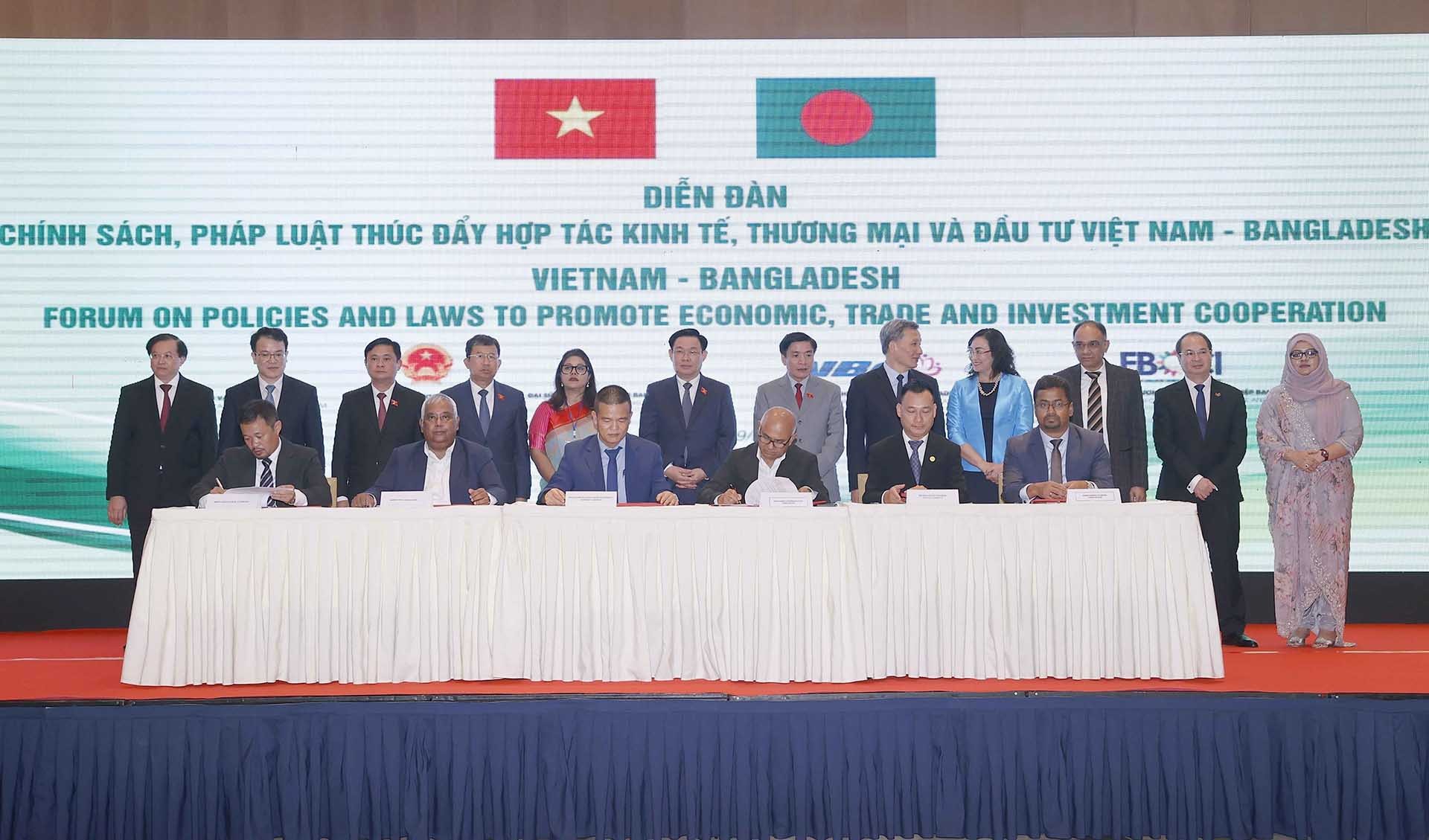 Forum Vietnam-Bangladesh de promotion de la coopération économique, commerciale et d investissement