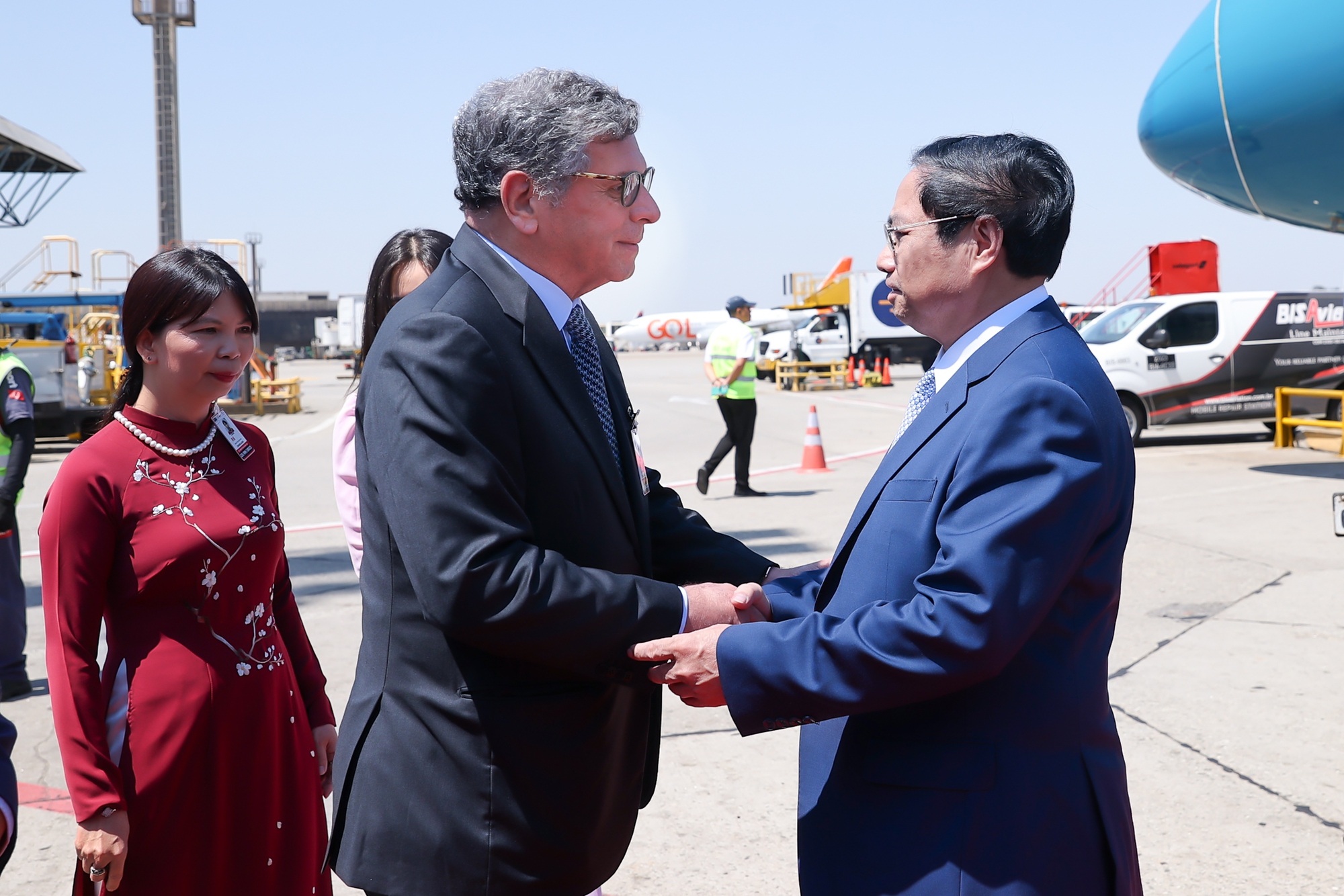 Le Premier ministre Pham Minh Chinh entame sa visite officielle au Brésil