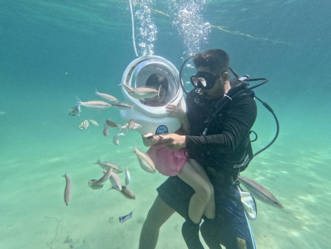 La plongée sous-marine à Quang Ninh séduit les touristes sud-coréens