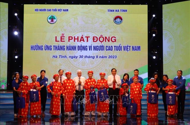 Cérémonie en écho au Mois d’action pour les personnes âgées 2023