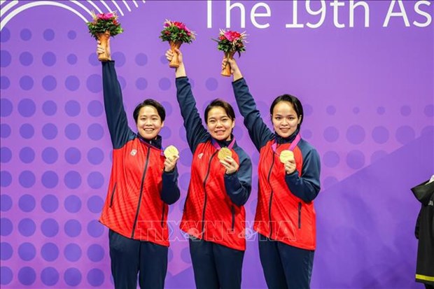 Le Vietnam remporte sa troisième médaille d’or aux ASIAD 19