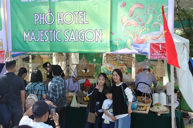Un festival du pho vietnamien à Tokyo Japon