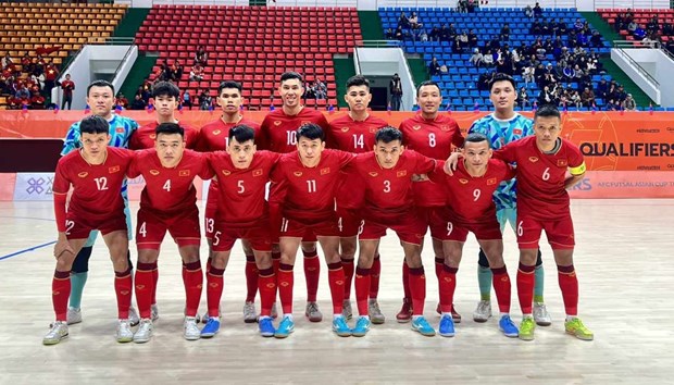 Le Vietnam qualifié pour la finale du Championnat d Asie de futsal de 2024 après les 3 victoires
