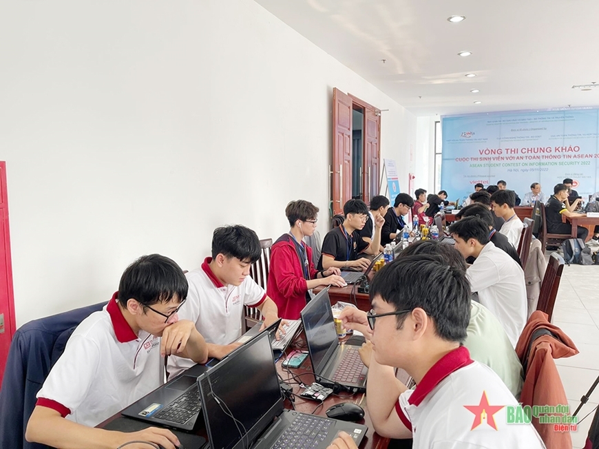 Près d un millier de candidats au concours des étudiants de l’ASEAN sur la sécurité de l’information 2023