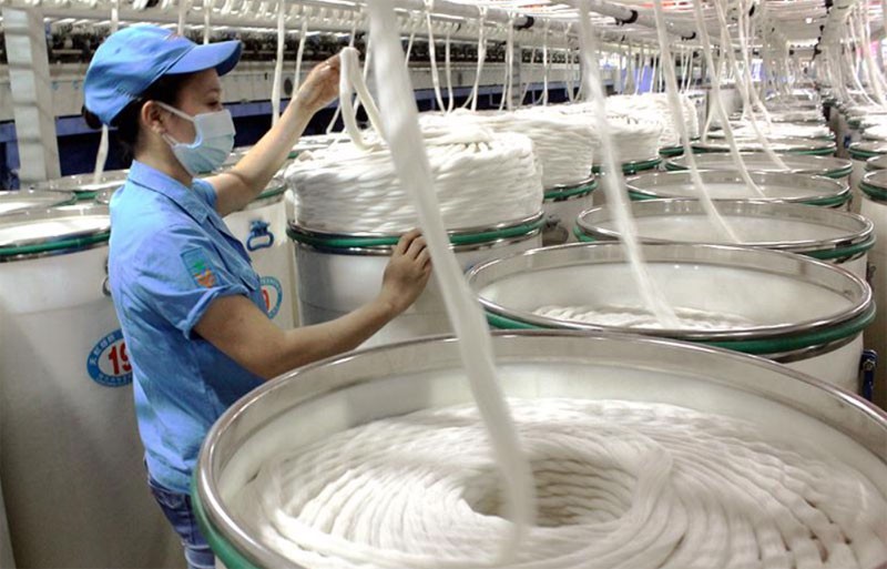 9 mois Hausse des exportations des fibres textiles vers la Chine