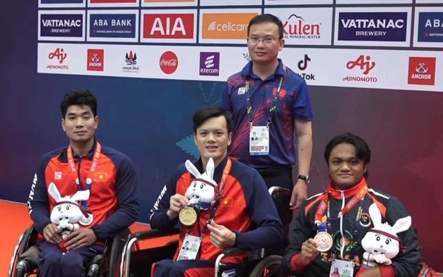Le Vietnam remporte sa première médaille d or aux 4es Jeux paralympiques asiatiques