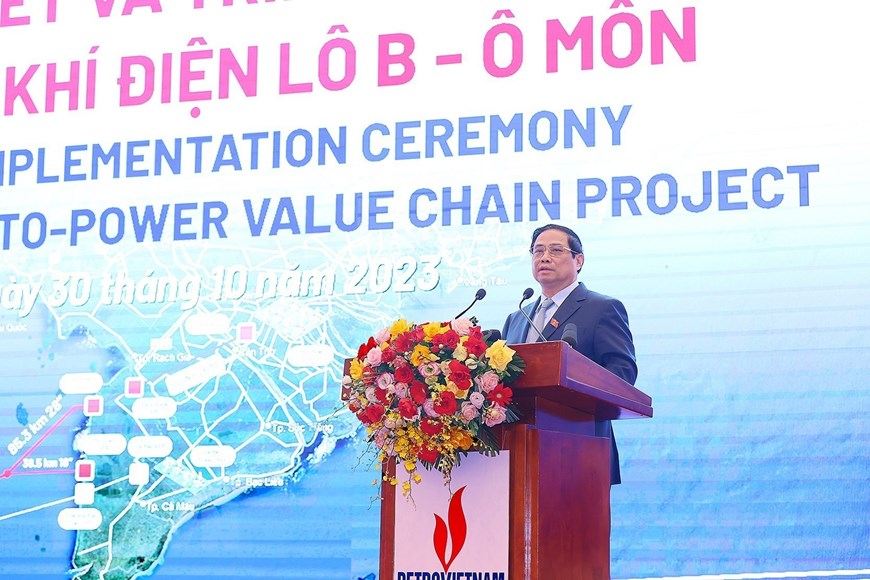 Signature et mise en œuvre du projet de chaîne de valeur gaz-électricité Bloc B - Ô Môn