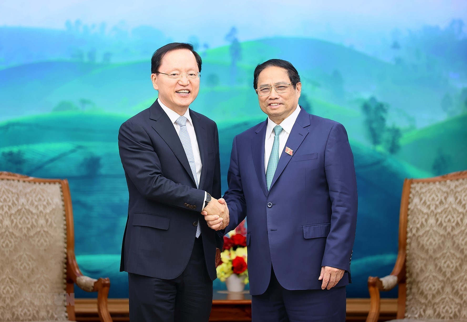 Le Premier ministre Pham Minh Chinh exhorte Samsung à investir davantage au Vietnam