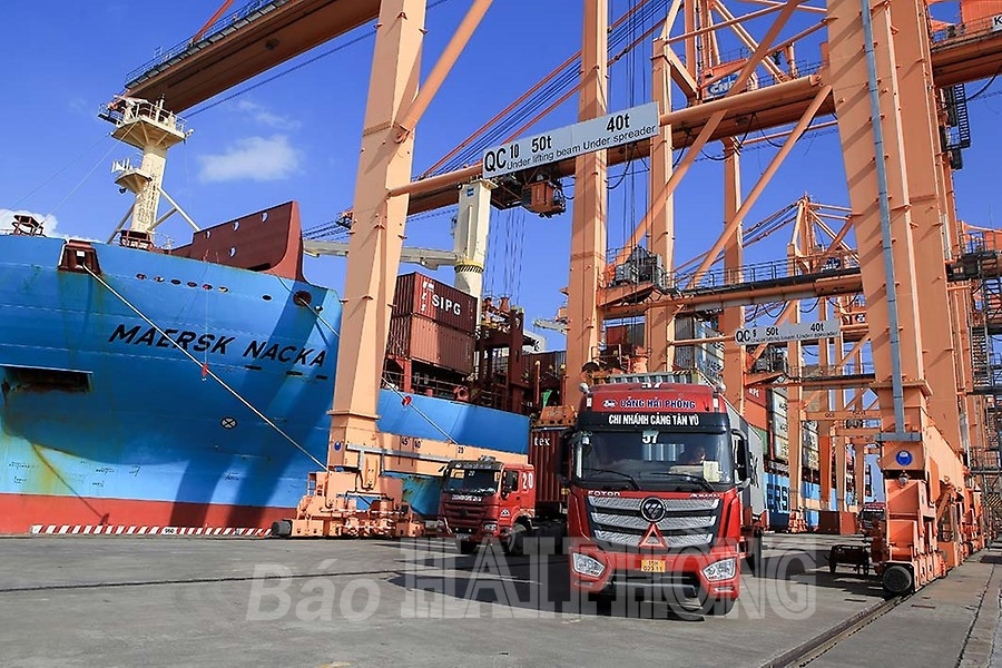 Le volume du fret via les ports maritimes du Vietnam rebondit en 10 mois