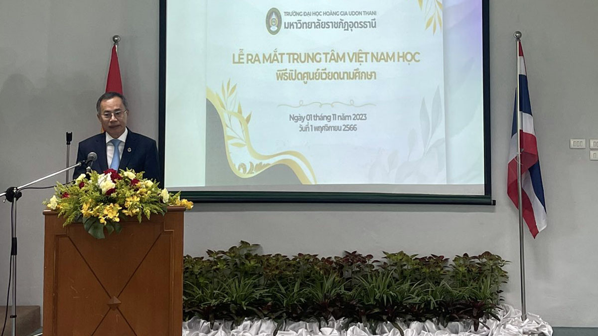 Le premier centre d études sur le Vietnam au Nord-Est de la Thaïlande voit le jour