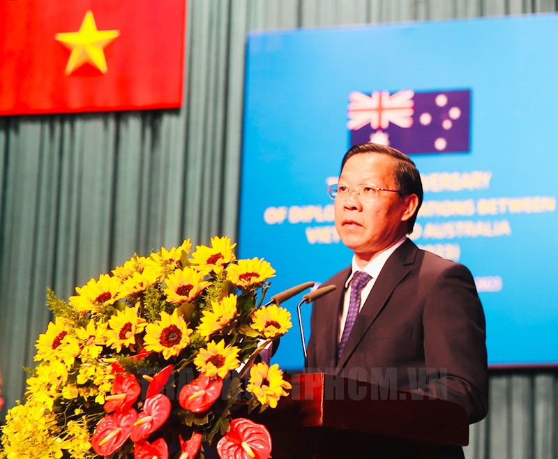HCM-Ville fête les 50 ans de l établissement des relations diplomatiques Vietnam-Australie