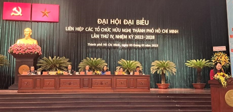 L’Union des organisations d’amitié de Hô Chi Minh-Ville tient son 4ème Congrès