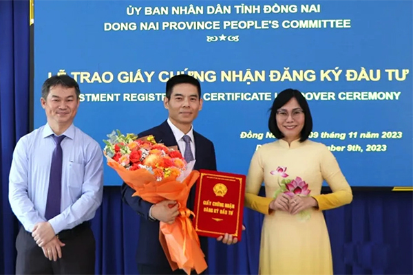 Près de 38 millions de dollars d’IDE engagés à Dong Nai