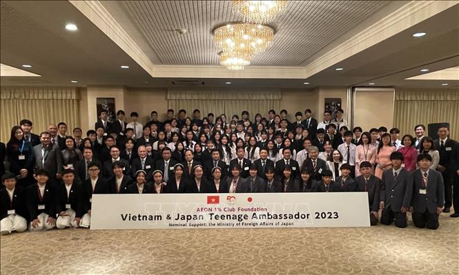 Echange des ambassadeurs adolescents Japon-Vietnam 2023